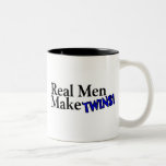 Real Men Make Twins (B) Mugs