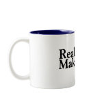 Real Men Make Twins Blue Coffee Mug