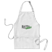 Real Men Play Bingo Apron