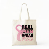 Real Men Wear Pink 2 Tote Bags