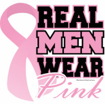 Real Men Wear Pink 2 Photo Cut Outs