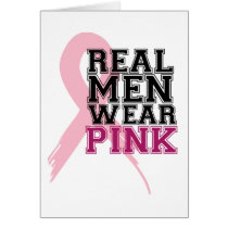 Real Men Wear Pink Card