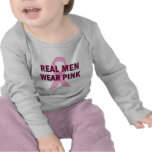 Real Men Wear Pink for Breast Cancer Awareness t-shirts