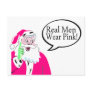 Real Men Wear Pink Postcards