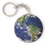 Real Photograph Of World Keychain