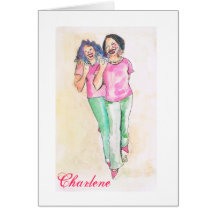 Real Pretty Girls Note Cards for the Sorority Girl