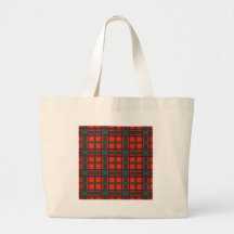 Real Scottish tartan - Dalzell - Drawn by Nekoni Canvas Bag