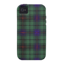 Real Scottish tartan - Davidson Vibe iPhone 4 Cases