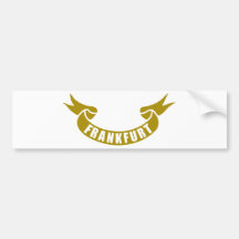 real-tape-Frankfurt Bumper Stickers