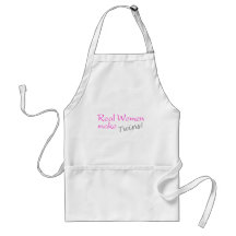 Real Woman Make Twins (Pink) Aprons