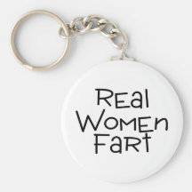 Real Women Fart Key Chain