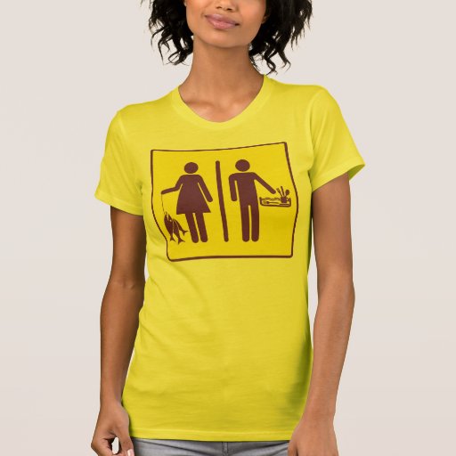 Real Women Fish, Real Men Do Dishes Tshirts