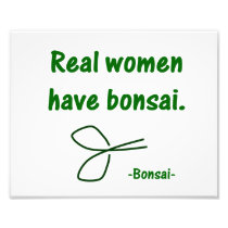 Real Women Have Bonsai , design with shears Photograph