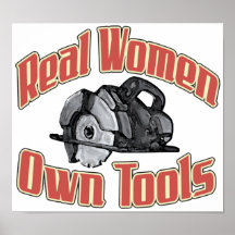 Real women own tools posters