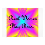 Real Women Play Bass Custom Invitation