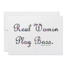 Real Women Play Bass Announcements