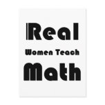 Real Women Teach Math postcards