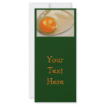 REALISM ART: EGG: RECIPE  RACK CARD rack cards