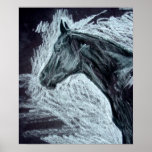 Realistic Horse Paintings ..Quarter Horse Pictures posters