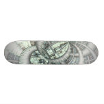 Réalités déformées plateaux de skateboards customisés