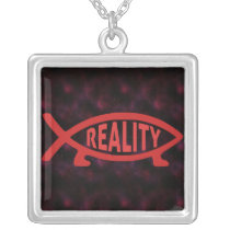 Reality Darwin Fish Necklaces