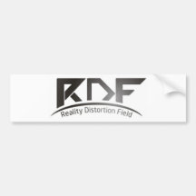 Reality Distortion Field Bumper Stickers