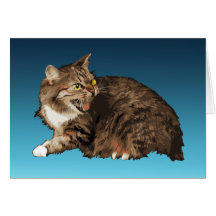 Really Angry Cat Cards