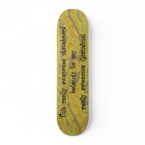 Really Awesome Grandma Skateboard