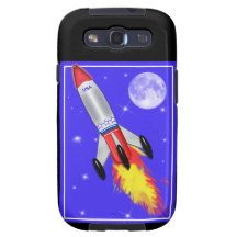 Really Cool Rocket in Space