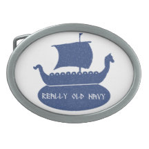 Really Old Navy Belt Buckle