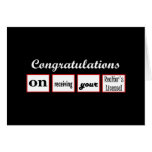 Realtor's License - CUSTOM NAME Congratulations - Cards