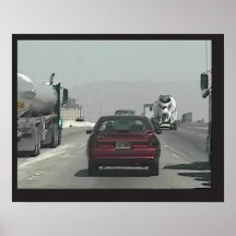 Rear View Mirror View Print