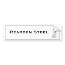 Rearden Steel Atlas Shrugged Bumper Sticker