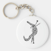rearing horse keychains