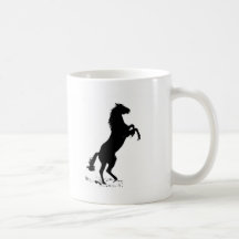 Rearing Horse Mug