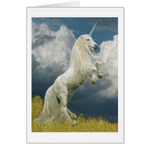 Rearing Unicorn Cards