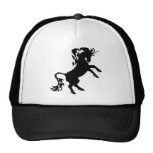 Rearing Unicorn Mesh Hat