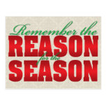 Reason for the Season Winter Solstice postcard