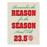 Reason for the Season Winter Solstice postcard