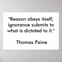 Reason Poster