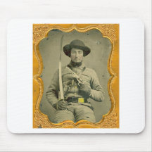 Rebel Calvalryman Mouse Mat