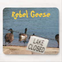 Rebel Geese Mouse Mats