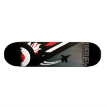 rebel junglist custom skateboard