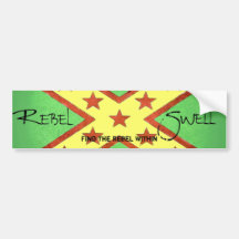 Rebel Swell - Bumber Sticker Bumper Sticker