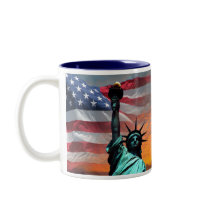 Rebellion to Tyrants US Flag Combination Mugs