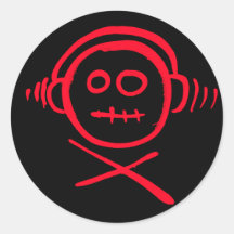 REBELRADIO.FM stickers!! x20