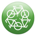ReBicycle Green stickers