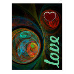 Rebirth Blue Love Postcard