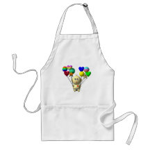 REBONDISSEMENT DU BÉBÉ AVEC 10 BALLONS TABLIER