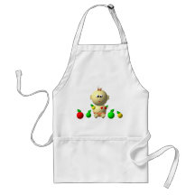 REBONDISSEMENT DU BÉBÉ AVEC 6 POMMES TABLIERS